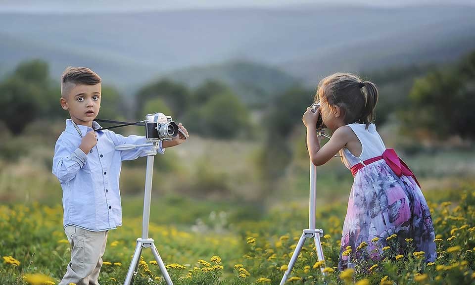 Tutti i bambini imparano imitando